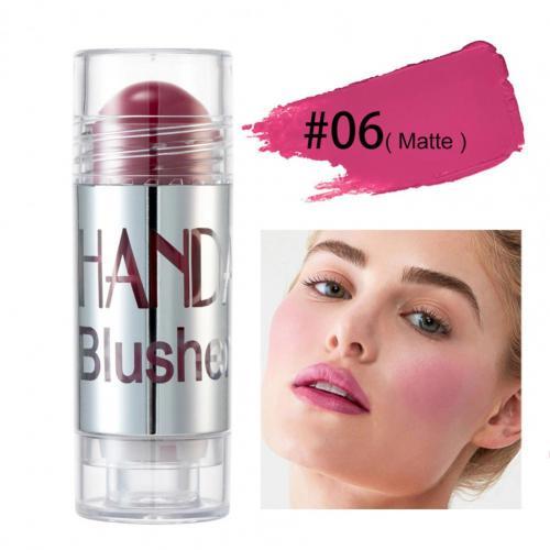 8-Color Cream Cheek Stick – Blush, Highlighter & Bronzer Face Makeup