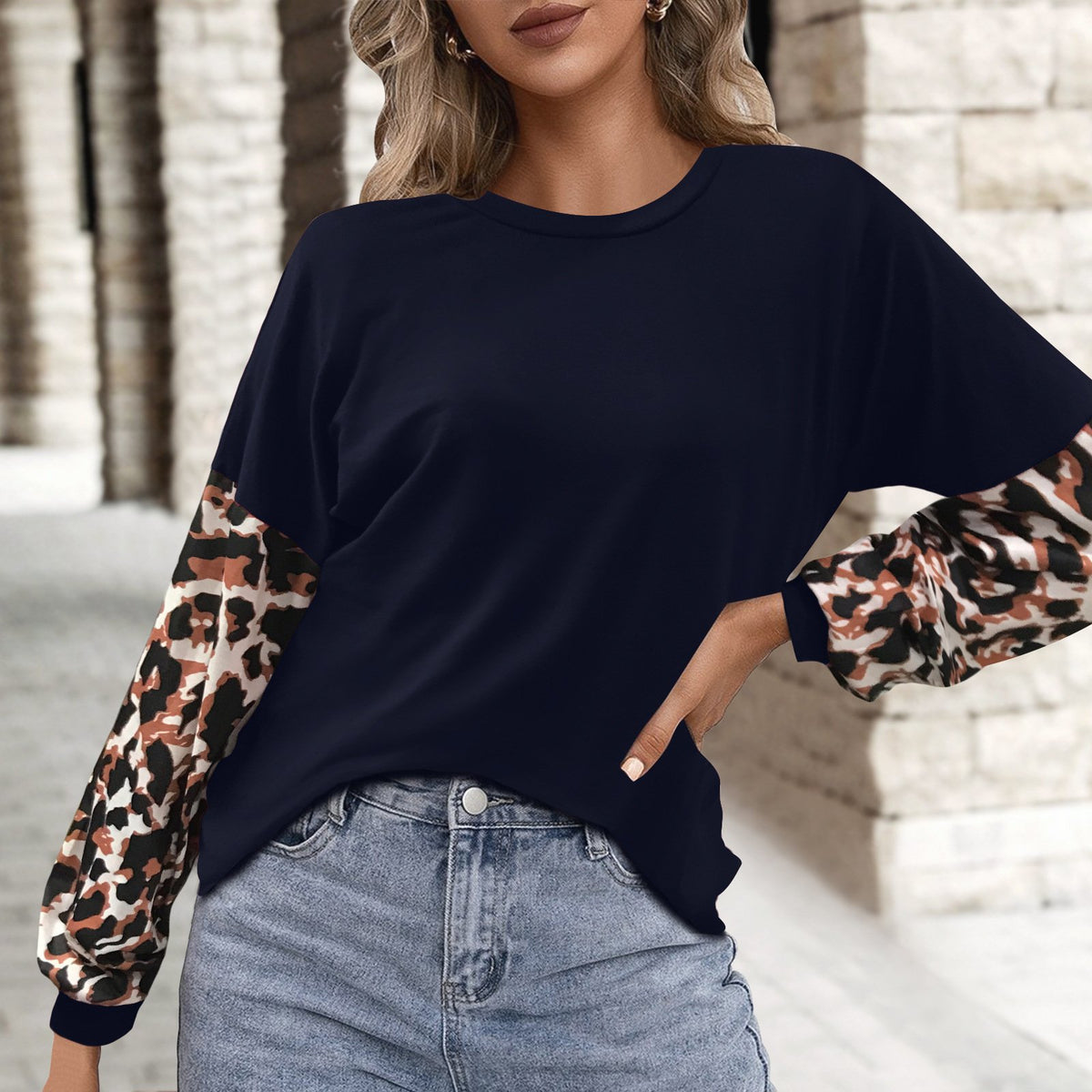 Women’s Casual Loose Long Sleeve T-Shirt – Relaxed Fit Everyday Pullover Top