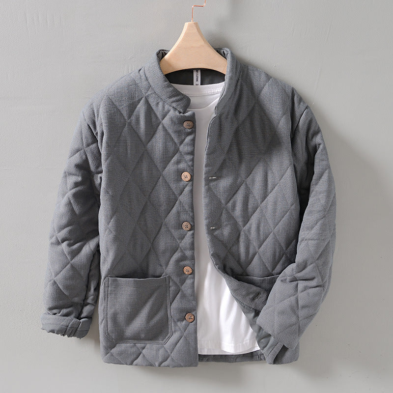 Men’s Winter Chinese Style Thick Cotton Jacket