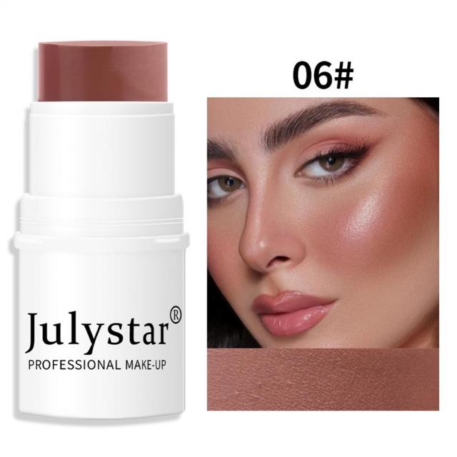Pearl Cream Blush & Highlighter Stick – Long-Lasting Radiant Cheek Makeup