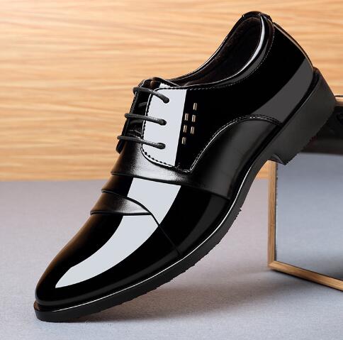 Men’s European Leather Dress Shoes – Classic Formal Footwear