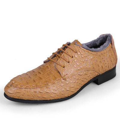 Men’s Octopus Pattern Dress Shoes – Unique Autumn Formal Footwear
