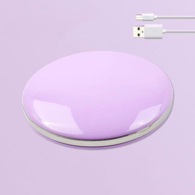 LED Rechargeable Makeup Mirror with Portable Folding Design