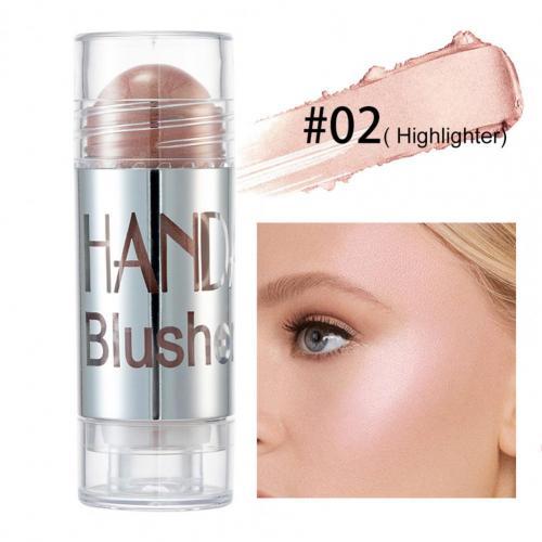 8-Color Cream Cheek Stick – Blush, Highlighter & Bronzer Face Makeup