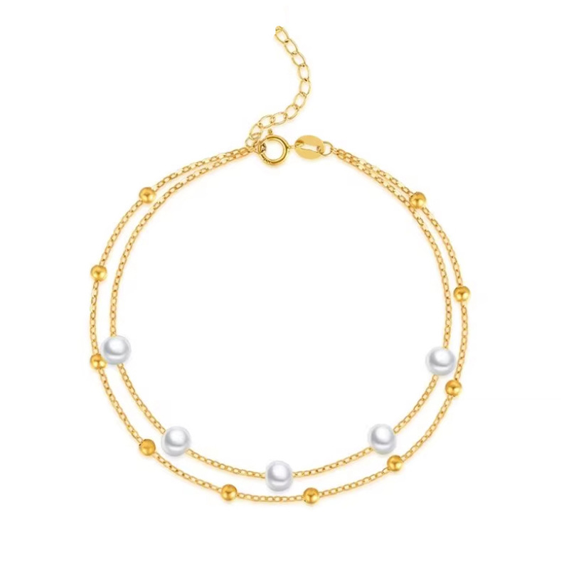 Women’s Elegant Pearl Bracelet – Classic Beaded Wrist Jewelry