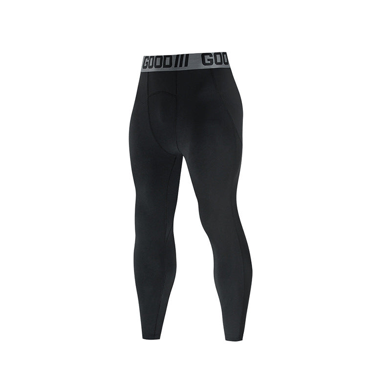 Men’s Stretch Sports Tights Trousers – Athletic Training & Workout Pants