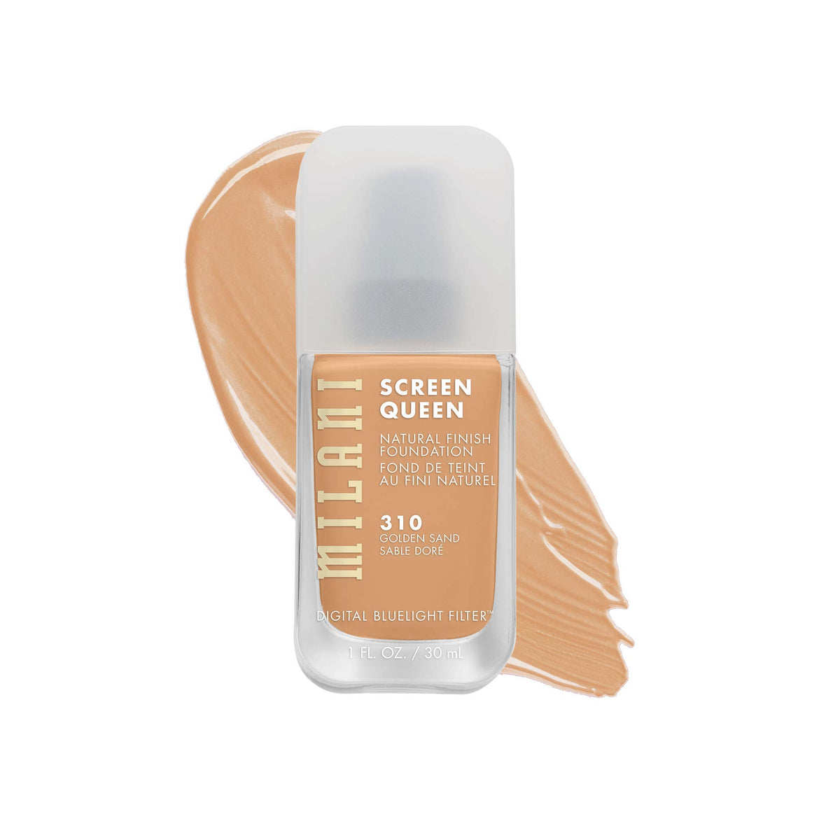Milani Screen Queen Foundation Golden Sand – Vegan Lightweight Makeup