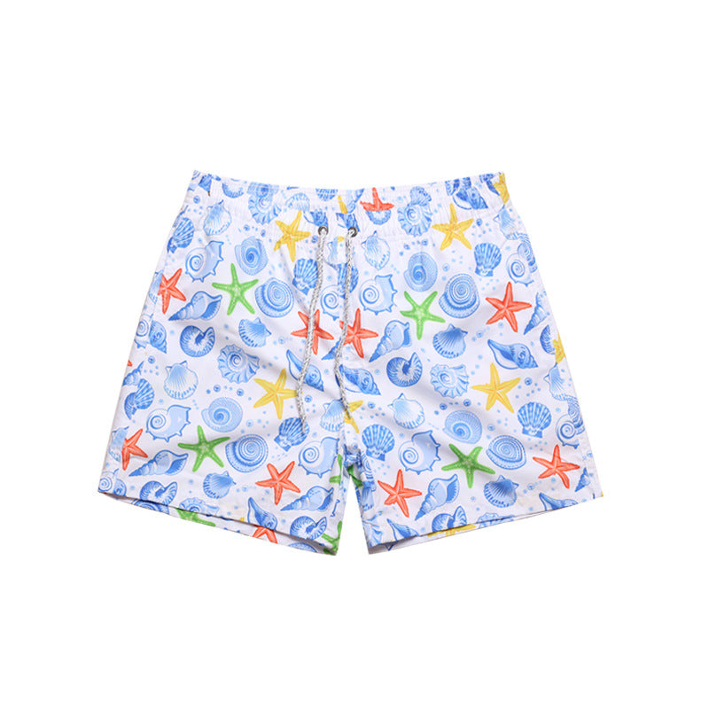 Fashionable Men’s Beach Pants – Lightweight Printed Summer Casual Trousers