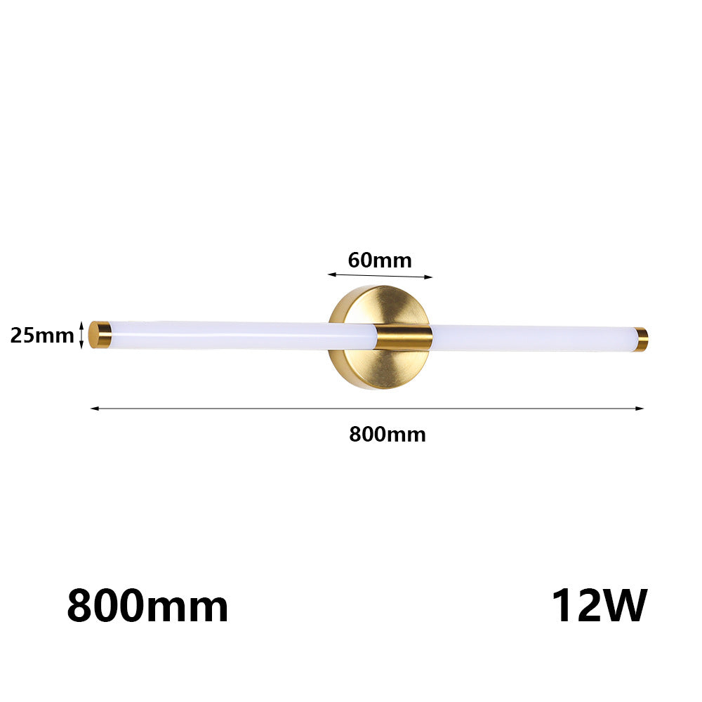 Nordic LED Mirror Light – Waterproof Vanity Wall Lamp for Bathroom & Bedroom