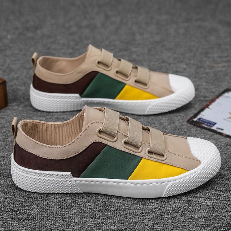 Men’s Breathable Canvas Loafers – Lightweight Casual Slip-On Sneakers