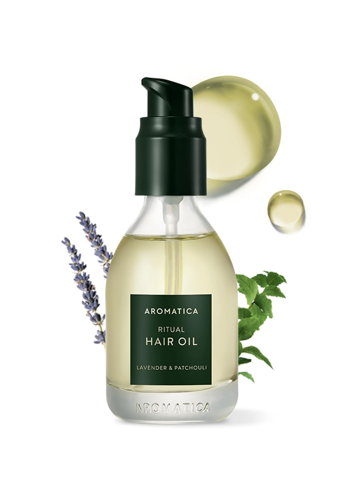 Lavender & Patchouli Hair Oil – Nourishing Silicone-Free Oil for Dry, Curly Hair