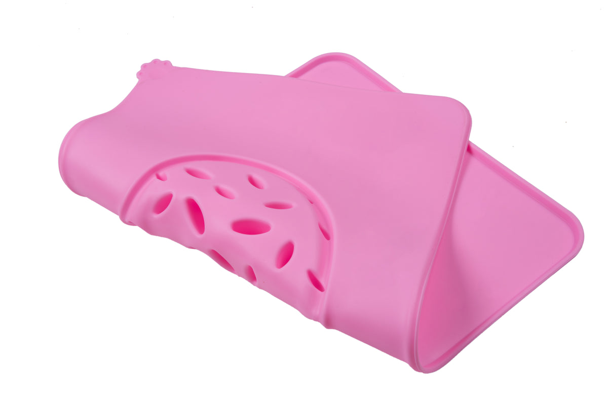 Silicone Pet Feeding Mat – Non-Slip Dog & Cat Bowl Mat