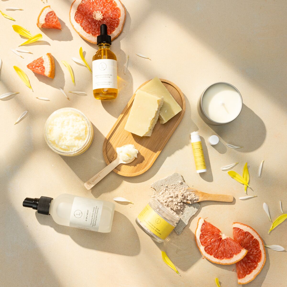 Citrus Care Package – Handmade Natural Bath & Body Spa Gift Box