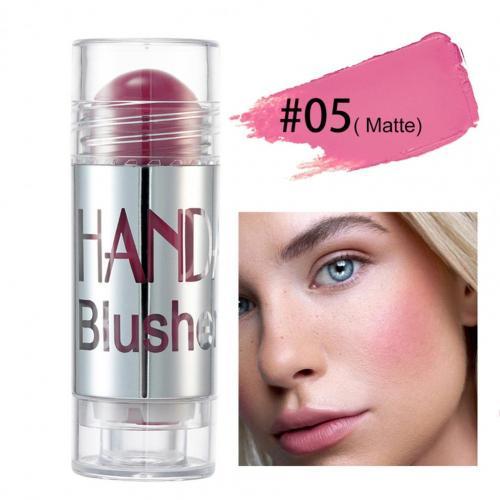 8-Color Cream Cheek Stick – Blush, Highlighter & Bronzer Face Makeup