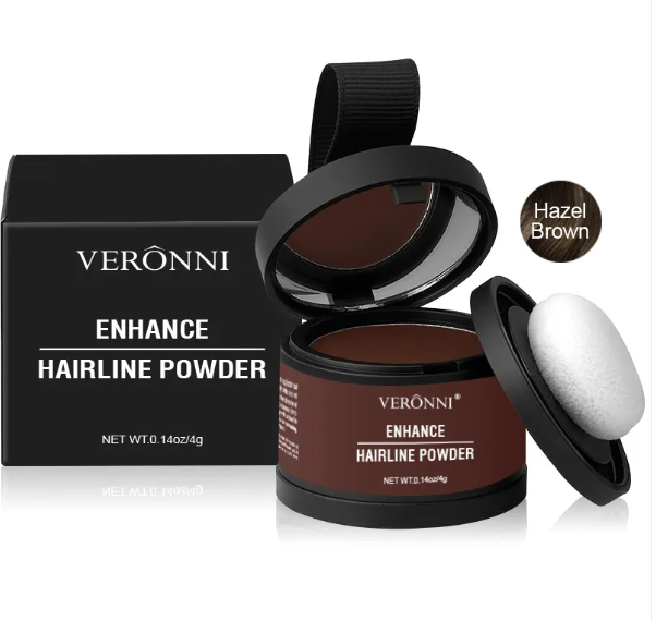 14-Color Hairline Powder Concealer – Root Touch-Up & Hair Shadow Powder