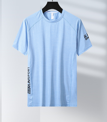 Men’s Retro Quick-Dry Sports T-Shirt – Breathable Moisture-Wicking Fitness Tee, L–4XL