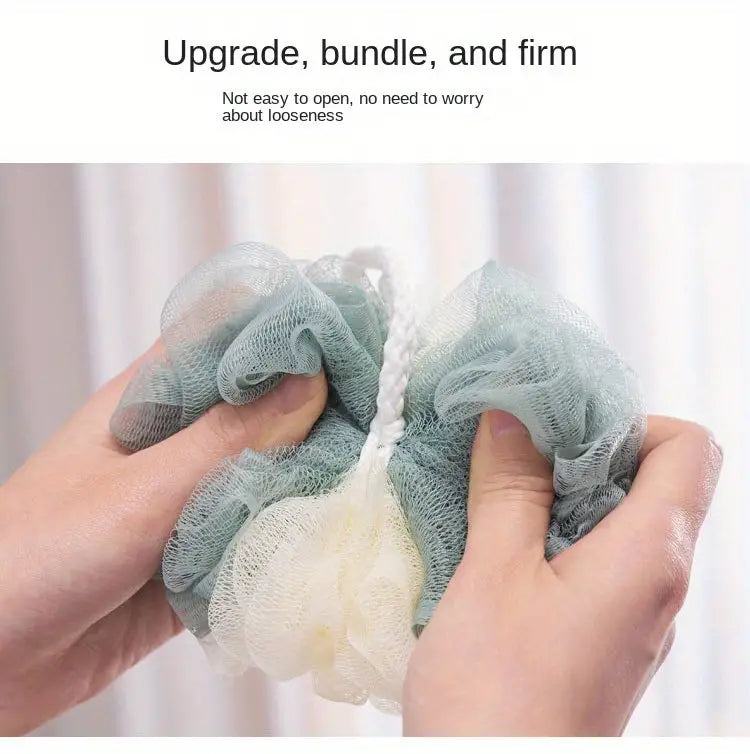 Splicing Bath Balls – 4-Piece Two-Color Bubble Ball Set for Body Care