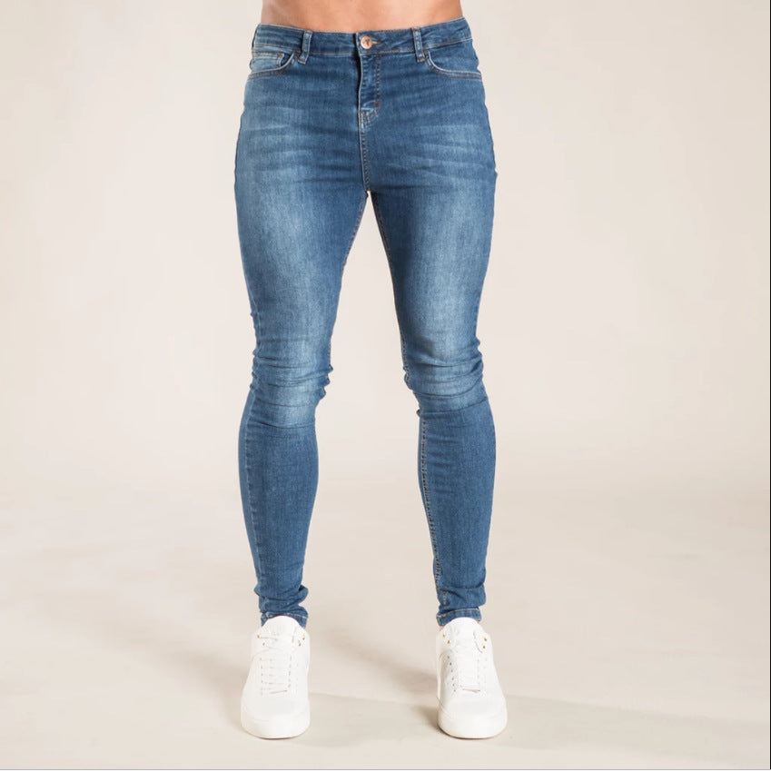 Men’s Jeans & Trousers Without Holes – Clean Classic Casual Pants