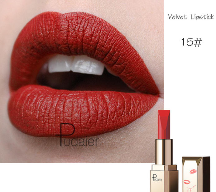 Pudale Matte Lipstick - Waterproof, 26 Colors Available