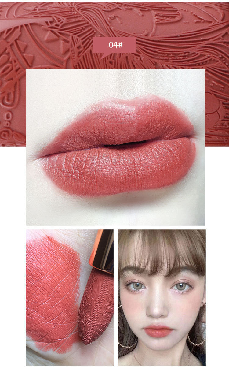 Carved Lipstick in Diamond Matte by Cassie