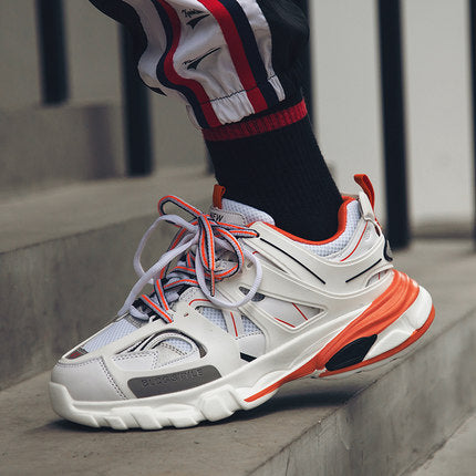 Paris Street Style Chunky Sneakers for Men (Thick Sole)