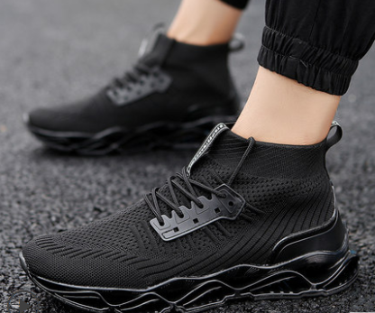 Men’s Blade High-Top Sneakers – Casual Running-Inspired Shoes