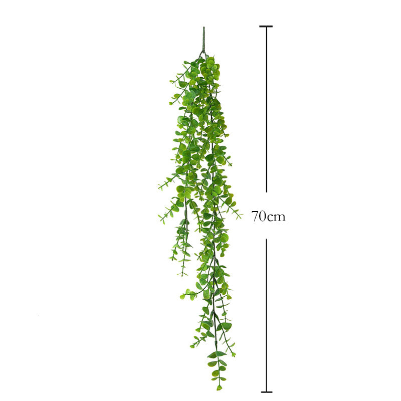 Faux Botanical Wall Hanging – Realistic Greenery Accent for Home & Office Decor