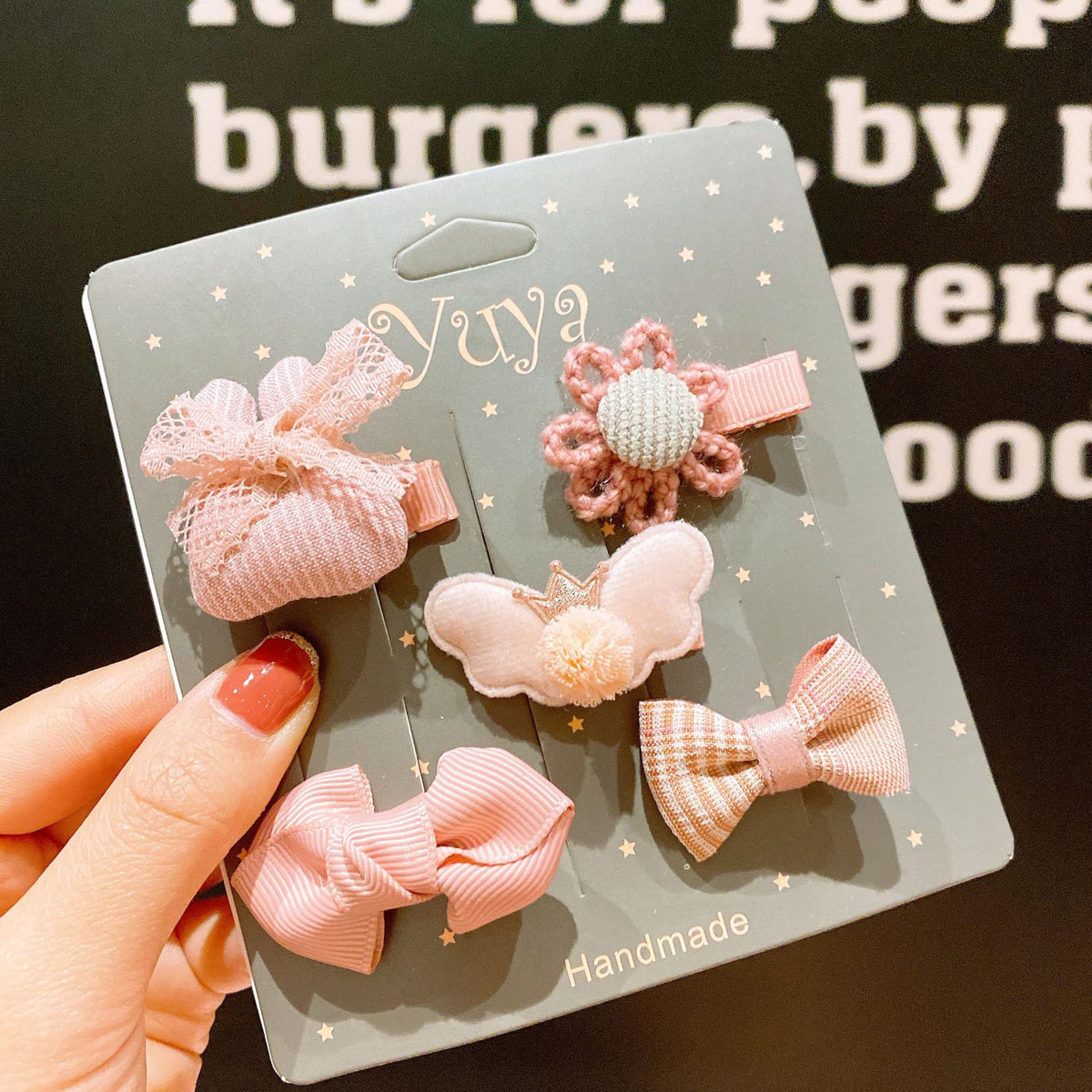 Korean Baby Hair Clips Set for Girls – Cute Children's Hair Accessories