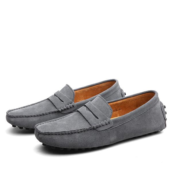Urban Suede Loafers for Men – Modern Casual Slip-On Shoes