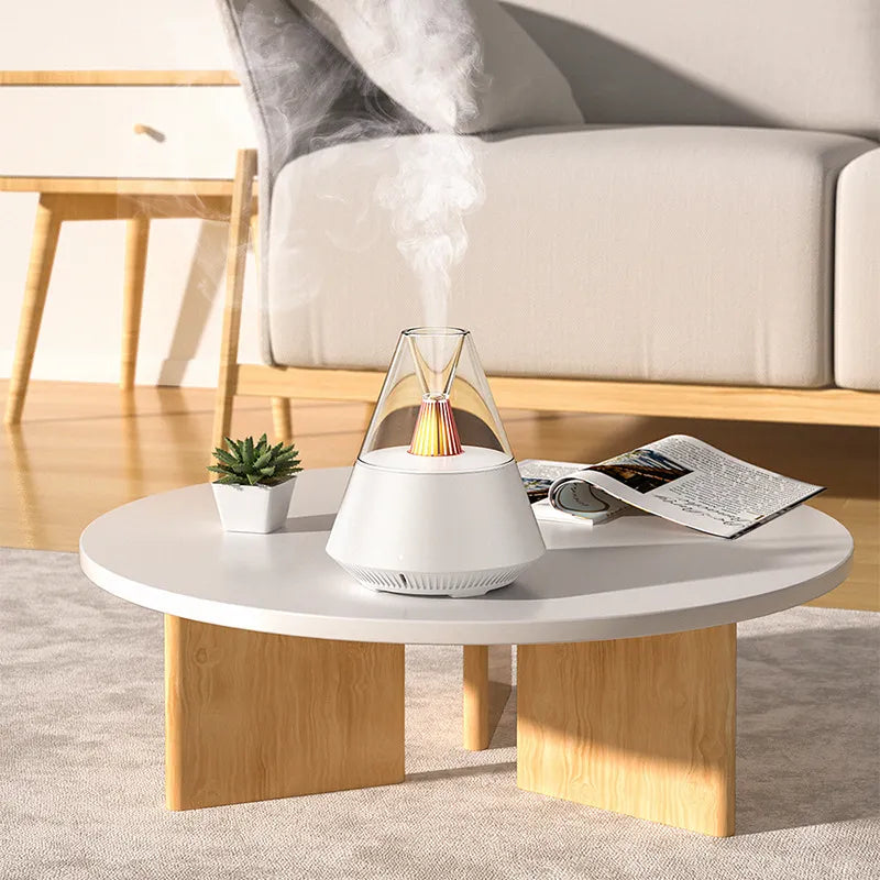 Ultrasonic Aroma Diffuser – Quiet Minimalist Humidifier with Ambient Light