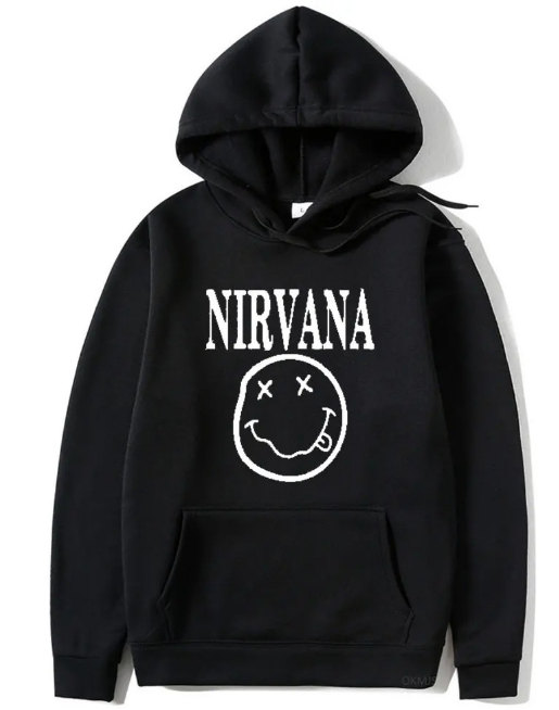 Unisex Trendy Hooded Sweatshirt – Loose-Fit Polyester Pullover Hoodie, 6 Colors, S–3XL