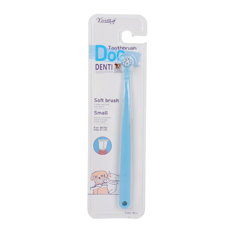 Soft Dog Toothbrush – Gentle Pet Dental Cleaning Brush for Dogs