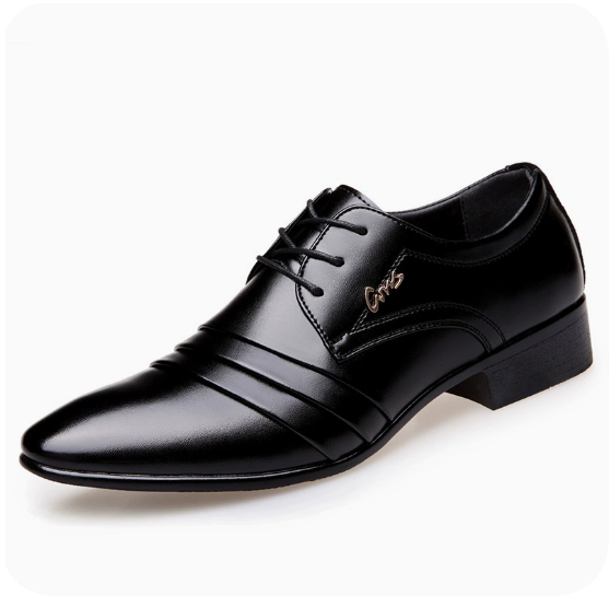 Men’s European Leather Dress Shoes – Classic Formal Footwear