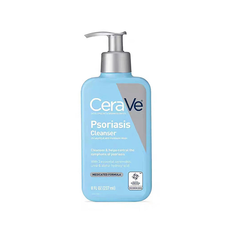 CeraVe 2% Salicylic Acid Cleanser & Body Lotion 237ml – Exfoliating, Hydrating & Soothing Skin Care