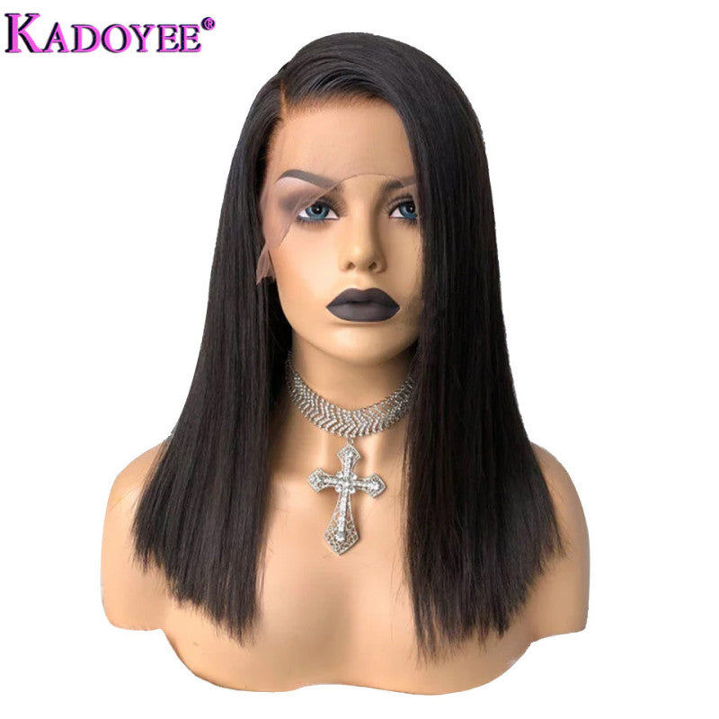 Front Lace Human Hair Wig for Women – 100% Real Hair with Natural Hairline