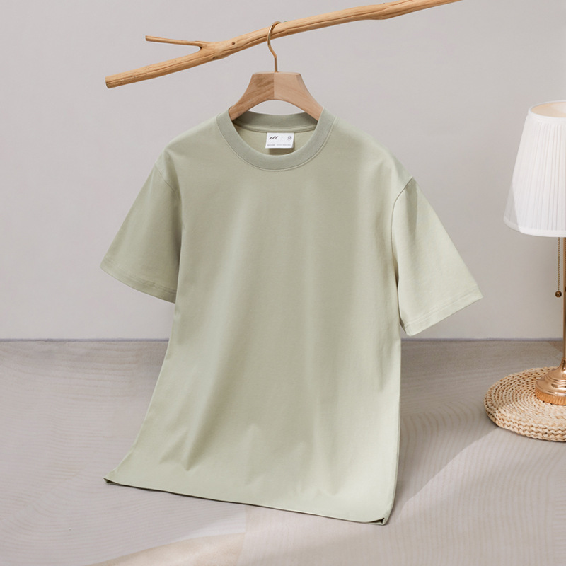 Heavyweight Unisex 240g Double Yarn Cotton T-Shirt – Loose Fit Premium Tee