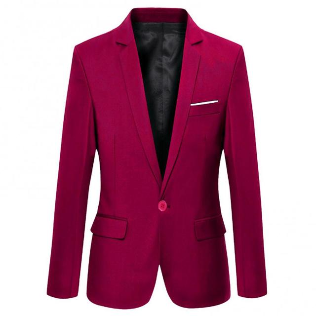 Men’s Slim Fit Casual Blazer – Lightweight Autumn & Winter Smart Casual Jacket, S–6XL