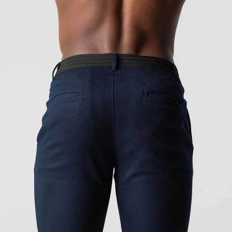 Men’s Breathable Cotton Pants – Versatile Casual Trousers