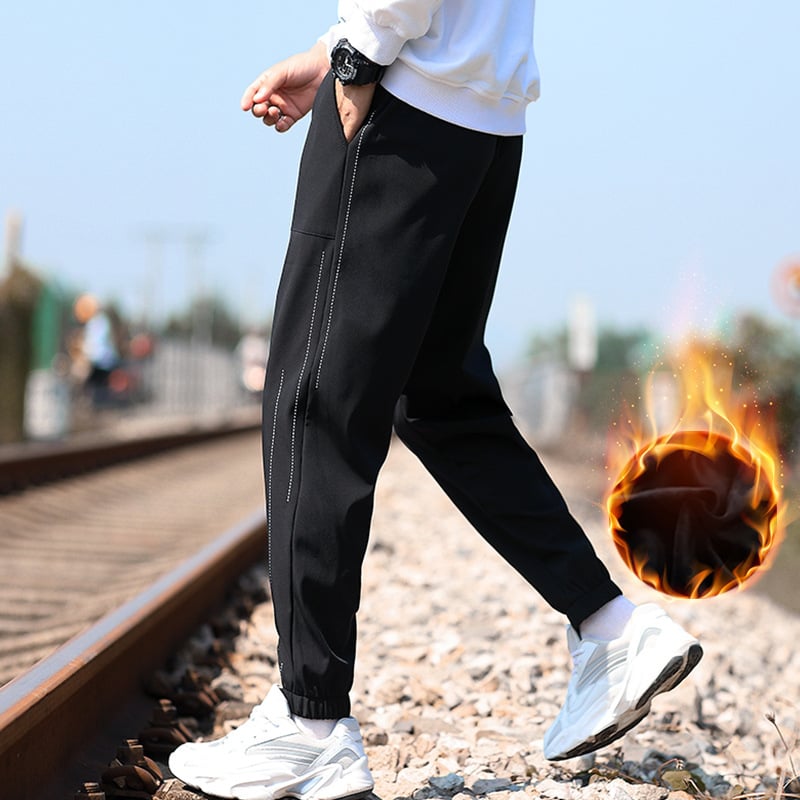 Men’s Velvet Casual Trousers – Stylish Modern Everyday Pants