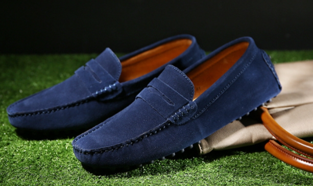 Urban Suede Loafers for Men – Modern Casual Slip-On Shoes