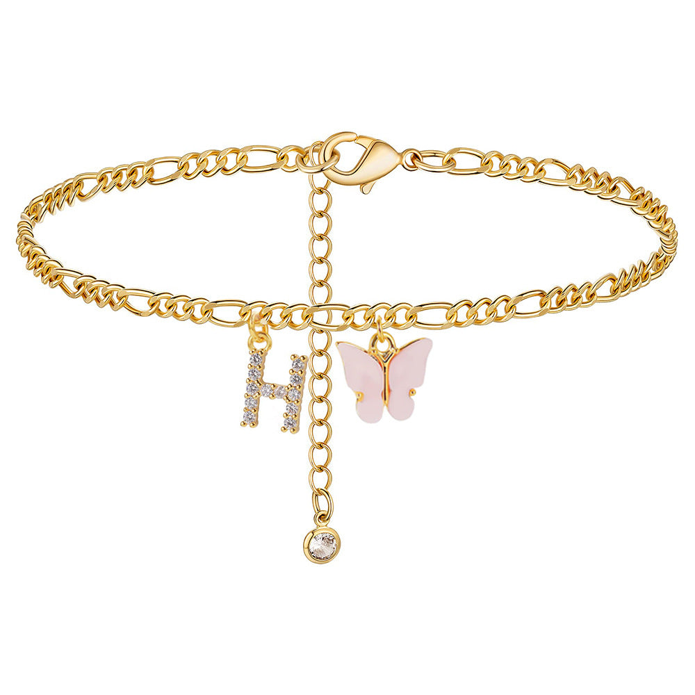 Lady's Titanium Steel Cuban Chain Necklace