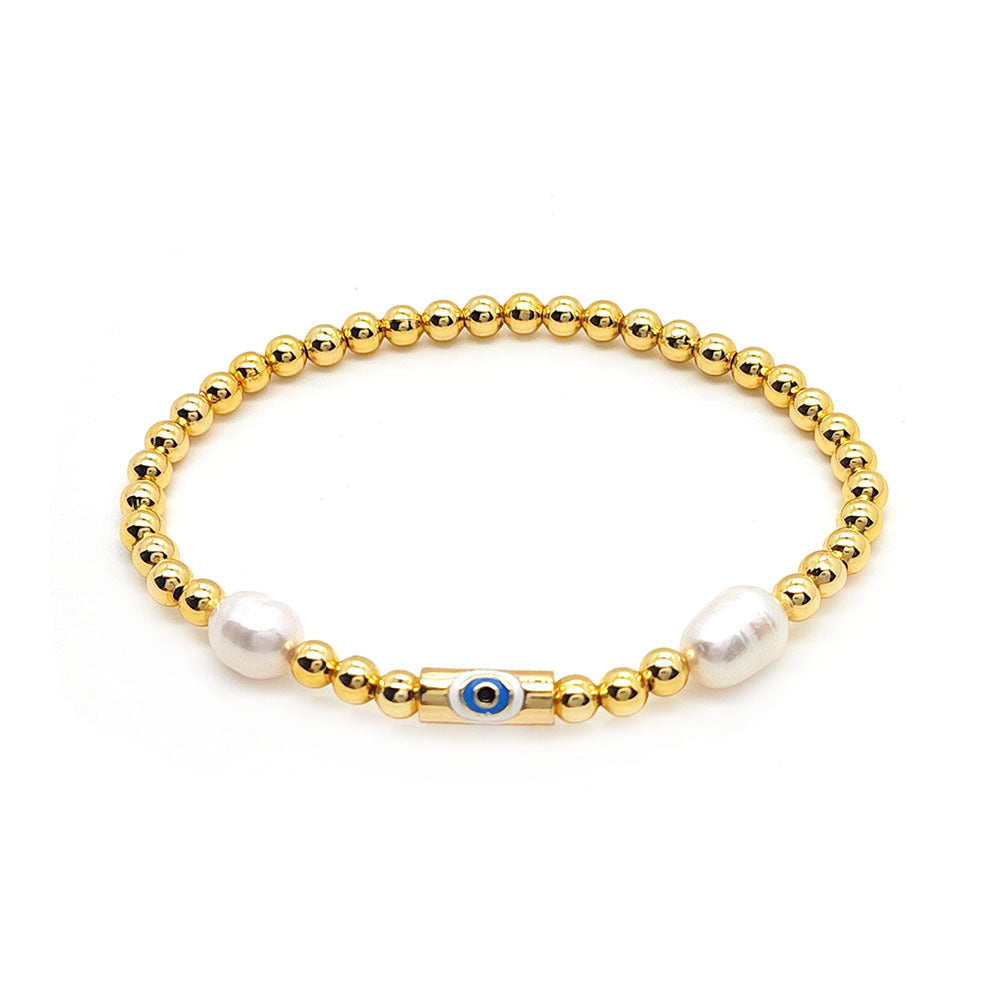 Baroque Natural Pearl Multi-layer Bracelet for Women