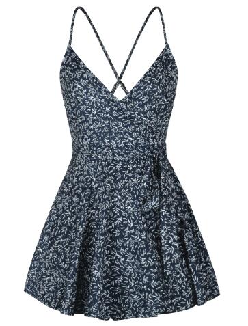 Women’s Bluegreen Summer Beach Midi Dress – Lightweight Phuket-Style Strap Dress, S–XL