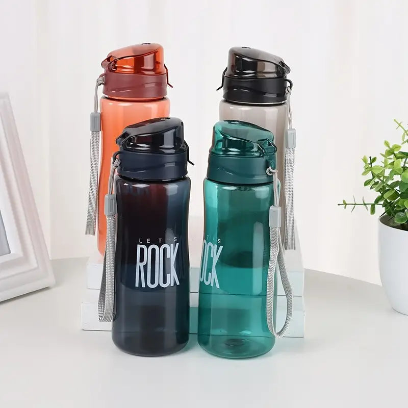 550ML Sports Water Bottle – Portable Reusable Plastic Cup for Fitness & Travel