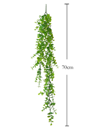 Faux Botanical Wall Hanging – Realistic Greenery Accent for Home & Office Decor