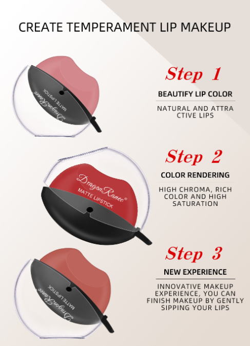 Stamp Lipstick for Beginners - Long-Lasting Hydration