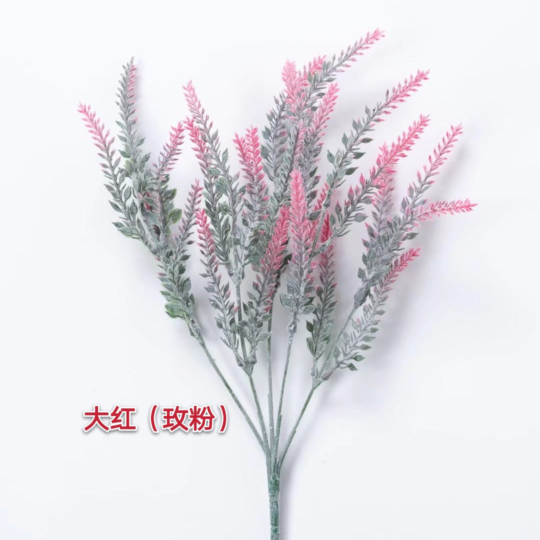 Everlasting Lavender Faux Flower Bouquet – Lifelike Artificial Floral Decor