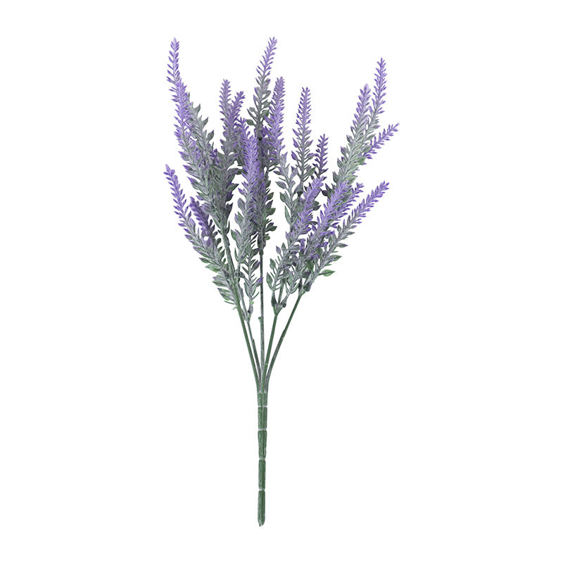 Everlasting Lavender Faux Flower Bouquet – Lifelike Artificial Floral Decor