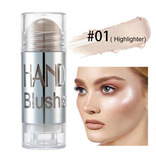 8-Color Cream Cheek Stick – Blush, Highlighter & Bronzer Face Makeup