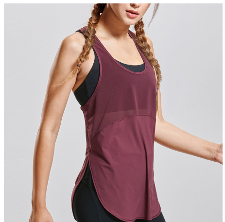 Women’s Quick-Dry Sleeveless Yoga Tank Top – Sports Gym & Workout Shirt